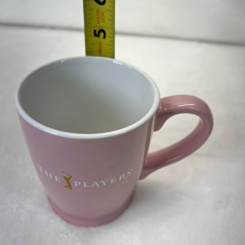 The Players Championship Golf Pink Coffee Tea Mug TPC 11oz - Picture 7 of 7